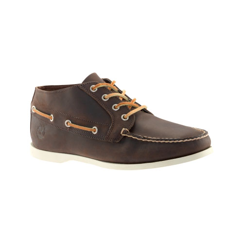 Men's Timberland® Earthkeepers® Brig 4-Eye Boat Shoes Brown Smooth