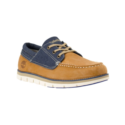Men\'s Timberland® Harborside 3-Eye Boat Shoes Wheat