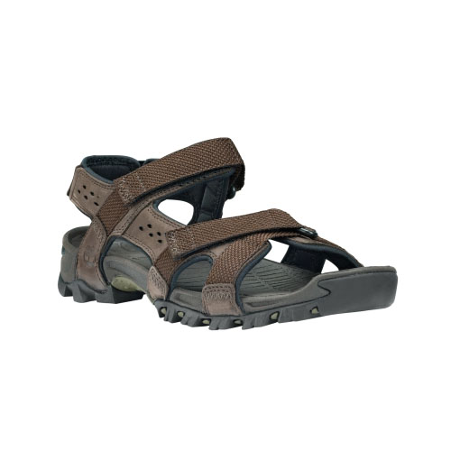 Men's Timberland® Eldridge Sandals Dark Brown/Olive