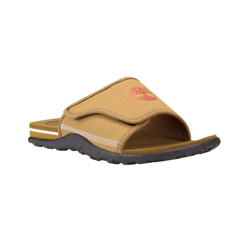 Men\'s Timberland® Fells Slide Sandals  Bronze/Pumpkin