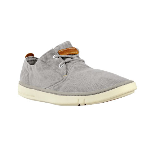 Men's Timberland® Earthkeepers® Hookset Handcrafted Oxford Shoes Washed Grey Canvas