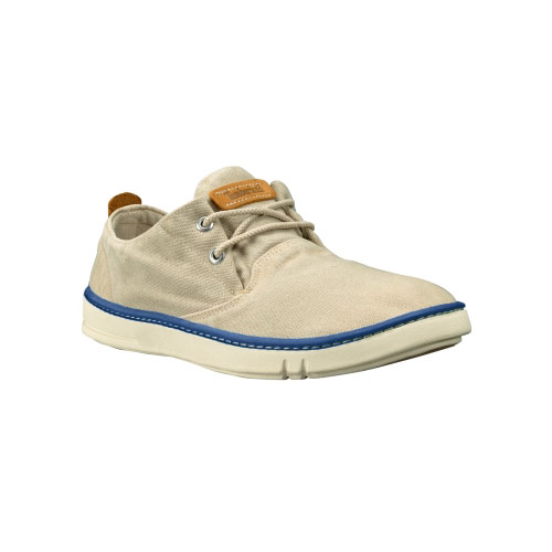 Men's Timberland® Earthkeepers® Hookset Handcrafted Oxford Shoes Off-White Canvas