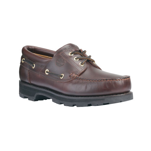 Men\'s Timberland® 3-Eye Oxford Shoes Dark Brown Smooth