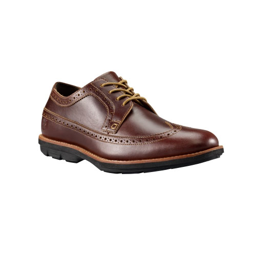 Men's Timberland® Earthkeepers® Kempton Brogue Oxford Shoes Brown Full-Grain