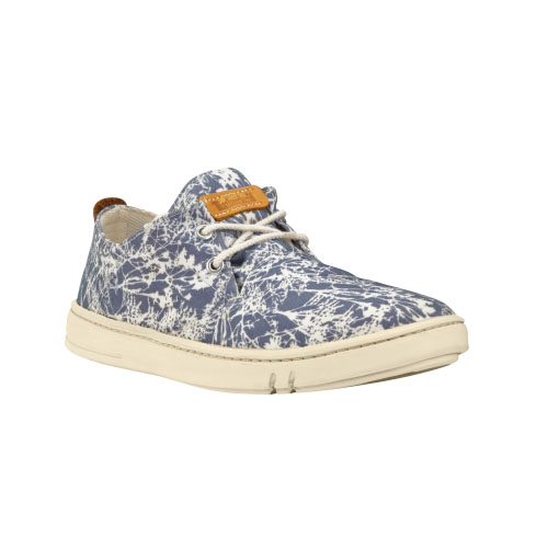 Men's Timberland® Earthkeepers® Hookset Handcrafted Oxford Shoes  Blue Floral Canvas