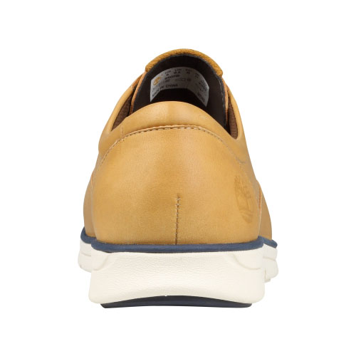 Men\'s Timberland® Earthkeepers® Bradstreet Plain Toe Oxford Shoes Light Brown Full-Grain