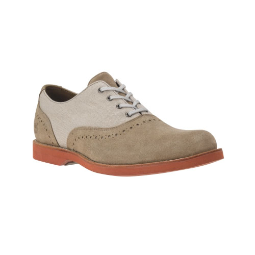 Men\'s Timberland® Earthkeepers® Stormbuck Lite Brogue Shoes Tan Suede