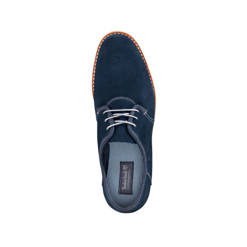 Men\'s Timberland® Earthkeepers® Revenia Suede Oxford Shoes Navy Suede