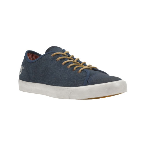 Men's Timberland® Earthkeepers® Glastenbury Oxford Shoes Navy Denim Canvas