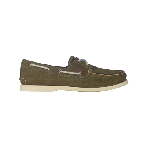 Men\'s Timberland® Earthkeepers® 2-Eye Boat Shoes Olive Suede
