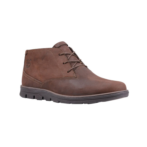 Men\'s Timberland® Earthkeepers® Bradstreet Plain Toe Chukka Shoes Fox Brown
