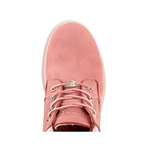 Women\'s Timberland® Waterproof Nellie Chukka Double Boots Pink Nubuck