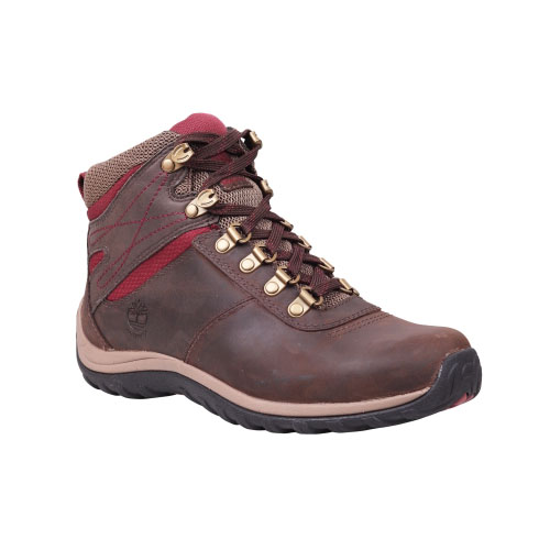 Women's Timberland® Norwood Mid Waterproof Hiking Boots Dark Brown