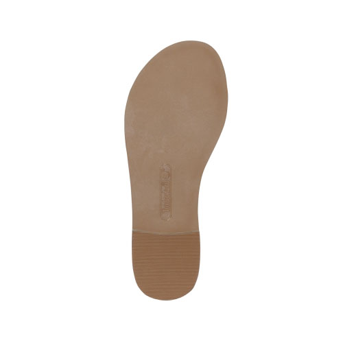 Women\'s Timberland® Sheafe Leather Thong Sandals  Folkstone Grey/Tan Full-Grain